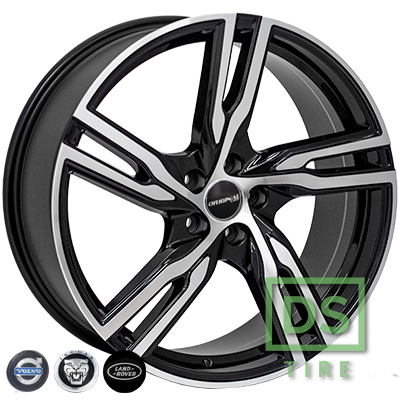 Zorat Wheels BK5399 8x18 5x108 ET50 DIA63.4 BP