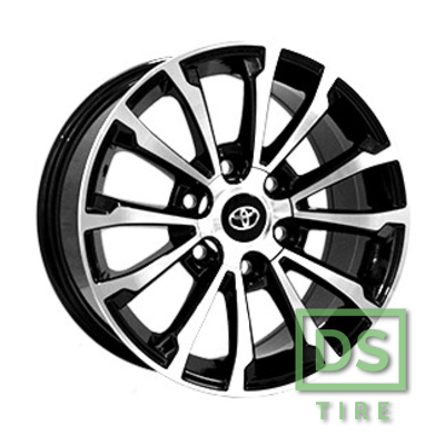 Replica Toyota TY1353 7.5x17 6x139.7 ET30 DIA106.2 BKF