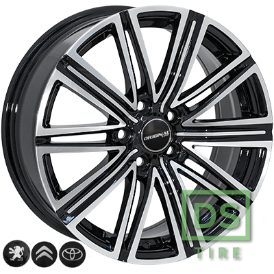 ZF FR769 7x17 5x108 ET45 DIA65.1 BMF