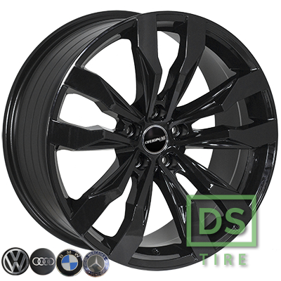ZF FE185 8.5x19 5x112 ET28 DIA66.6 Black