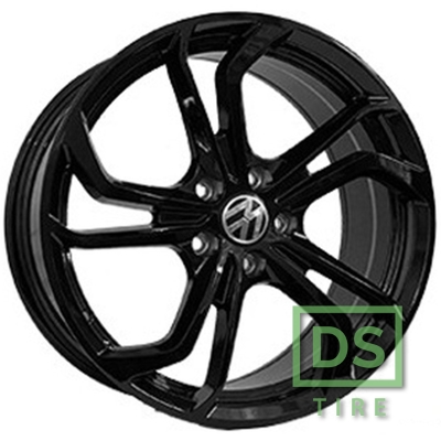 Replica Volkswagen VV5457 8x19 5x112 ET45 DIA57.1 Black
