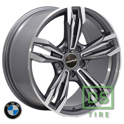 Zorat Wheels BK5730 8x17 5x120 ET20 DIA74.1 GP