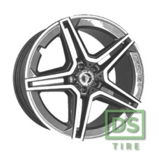 Replica MR768 10x21 5x112 ET44 DIA66.6 GMF
