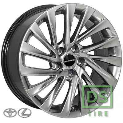 Zorat Wheels BK5716 8x18 5x114.3 ET32 DIA60.1 HB