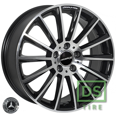 Zorat Wheels BK836B 7.5x18 5x112 ET44 DIA66.6 BP