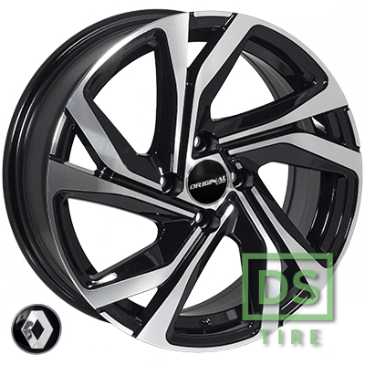 Zorat Wheels BK5762 6.5x16 4x100 ET37 DIA60.1 BP