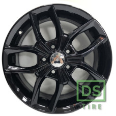 Replica Hyundai-HY130 6.5x16 5x114.3 ET45 DIA67.1 Black