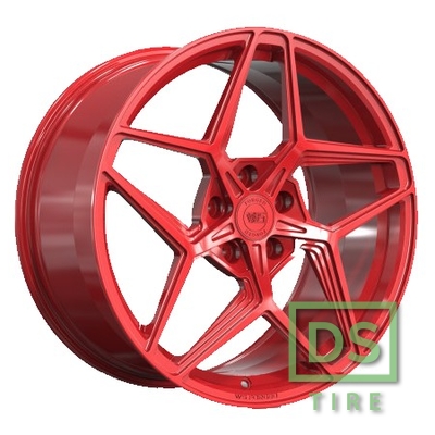 WS FORGED WS2125 9.5x19 5x114.3 ET52.5 DIA70.5 Gloss Red