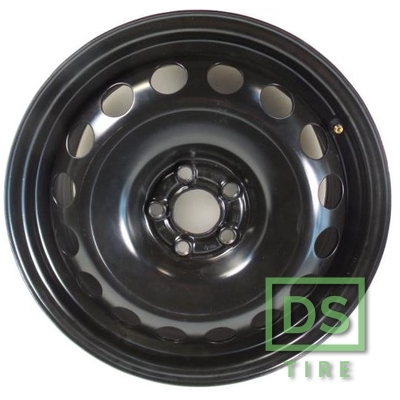 Volkswagen OEM 1K0601027C 6x15 5x112 ET47 DIA57 Black