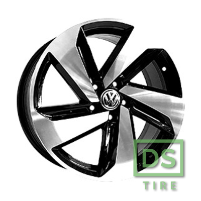 Replica VV2033 7.5x18 5x112 ET49 DIA57.1 BKF