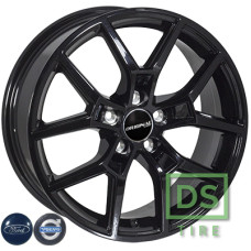 JH 15017 7x17 5x108 ET42 DIA63.4 Black