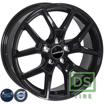 JH 15017 7x17 5x108 ET42 DIA63.4 Black
