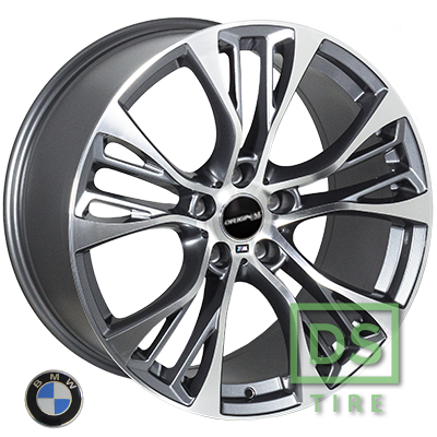 Zorat Wheels BK5734 10x20 5x120 ET40 DIA74.1 MG