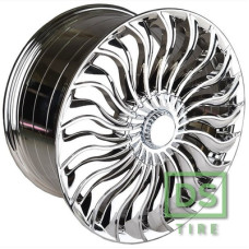 Replica Mansory 231 8x18 5x120 ET30 DIA72.6 Chrom