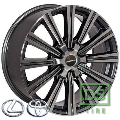 Replica Toyota GT 202056 8.5x20 5x150 ET60 DIA110.1 MG