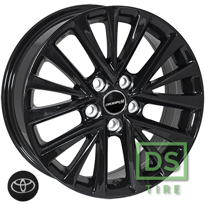 JH H524 7x17 5x114.3 ET45 DIA60.1 Black