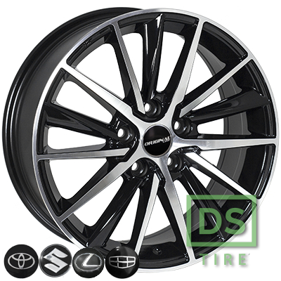 Zorat Wheels BK5809 6.5x16 5x114.3 ET40 DIA60.1 BP