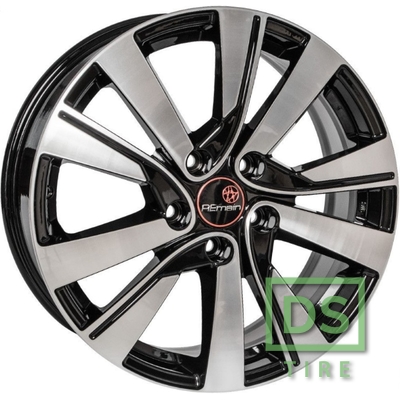 Remain R185 6.5x17 5x112 ET48.5 DIA57.1 Алмаз черн