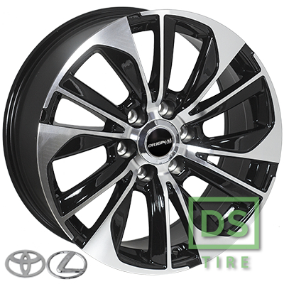 ZN D6102 8.5x20 6x139.7 ET25 DIA106.1 BMF
