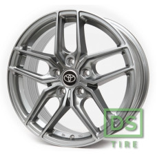 Replica Toyota R370 7.5x17 5x114.3 ET40 DIA73.1 Gray