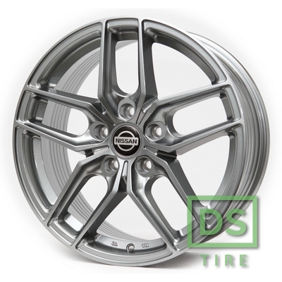 Replica Nissan R370 7.5x17 5x114.3 ET40 DIA73.1 Gray
