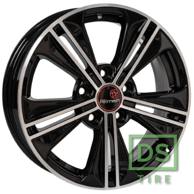 Remain R106 8x16 5x112 ET48 DIA57.1 Алмаз черн