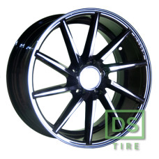 Replica F-238-19 7.5x17 5x112 ET42 DIA66.6 Black