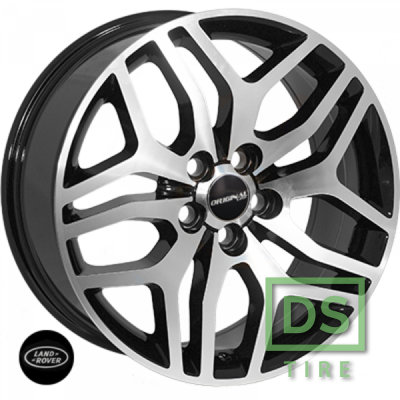 Zorat Wheels BK5322 8x18 5x108 ET45 DIA63.4 BKF