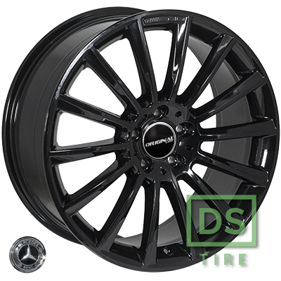 JH AO8029 8.5x19 5x112 ET45 DIA66.6 Black