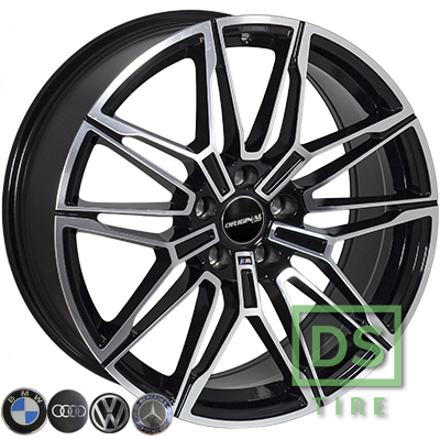 Zorat Wheels BK5938 8x18 5x120 ET25 DIA74.1 BP