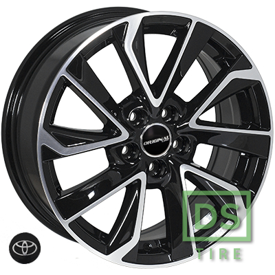 Zorat Wheels BK5463 6.5x16 5x100 ET39 DIA54.1 BP