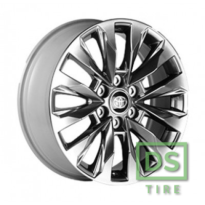 Replica TY756 8x20 6x139.7 ET60 DIA95.1 Chrome-Sil