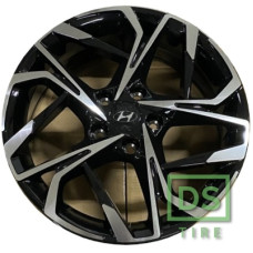 Replica HND428 7x17 5x114.3 ET45 DIA67.1 BKF