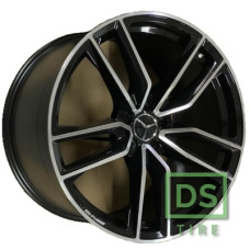 Replica MR5610 10x21 5x112 ET54 DIA66.6 BKF
