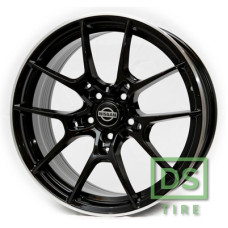 Replica Nissan KW11 7.5x17 5x114.3 ET35 DIA73.1 MBL