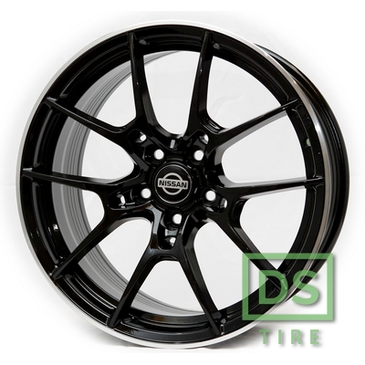 Replica Nissan KW11 7.5x17 5x114.3 ET35 DIA73.1 MBL