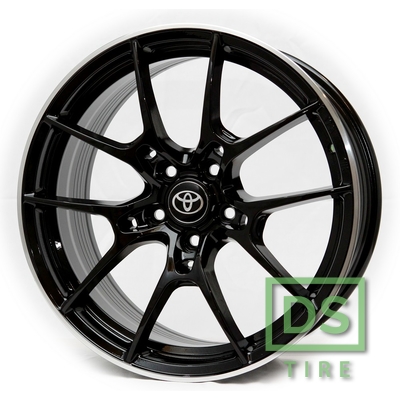 Replica Toyota KW11 7.5x17 5x114.3 ET35 DIA73.1 MBL