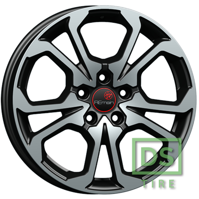 Remain R242 7x17 5x112 ET38 DIA57.1 Алмаз черн