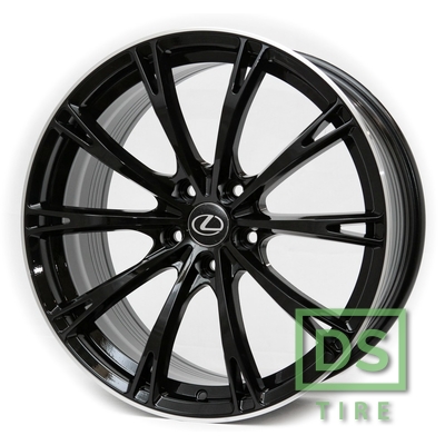Replica Lexus KW15 8x19 5x114.3 ET35 DIA73.1 MBL