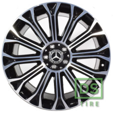 Mercedes OEM A2224015800 S-Klasse W222 8.5x20 5x112 ET36 DIA66.6 Schwarz gl