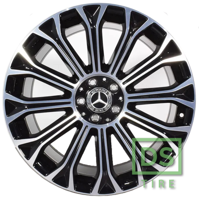Mercedes OEM A2224015800 S-Klasse W222 8.5x20 5x112 ET36 DIA66.6 Schwarz gl
