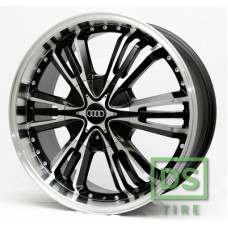 Replica Audi M03 9x20 5x120/130 ET45 DIA74.1 BLP