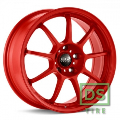 OZ Racing Alleggerita HLT  7x17 4x100 ET30 DIA68 Red