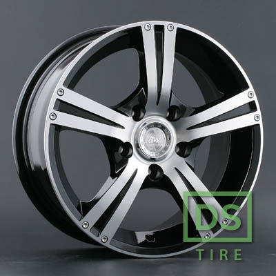Racing Wheels H-326 6.5x15 5x120 ET40 DIA72.6 BK/FP