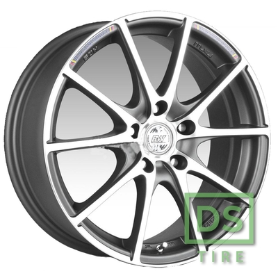 Racing Wheels H-490 6.5x15 5x100 ET35 DIA67.1 DDN FP