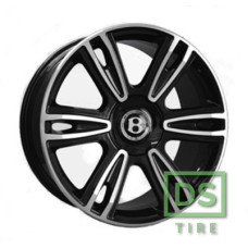 Replica Bentley (BN877) 9.5x21 5x112 ET41 DIA57.1 BKF