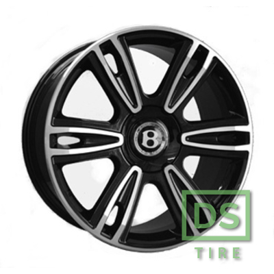 Replica Bentley (BN877) 9.5x21 5x112 ET41 DIA57.1 BKF