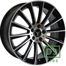 Replica Mercedes (MR900) 8.5x20 5x112 ET38 DIA66.6 BKF