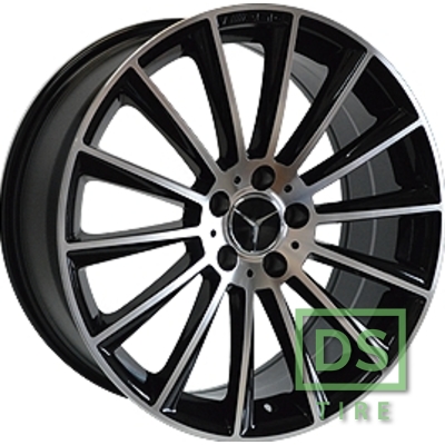 Replica Mercedes (MR900) 8.5x20 5x112 ET38 DIA66.6 BKF