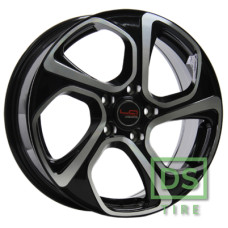 Replica Nissan (FR513) 6.5x17 5x114.3 ET40 DIA66.1 BKF